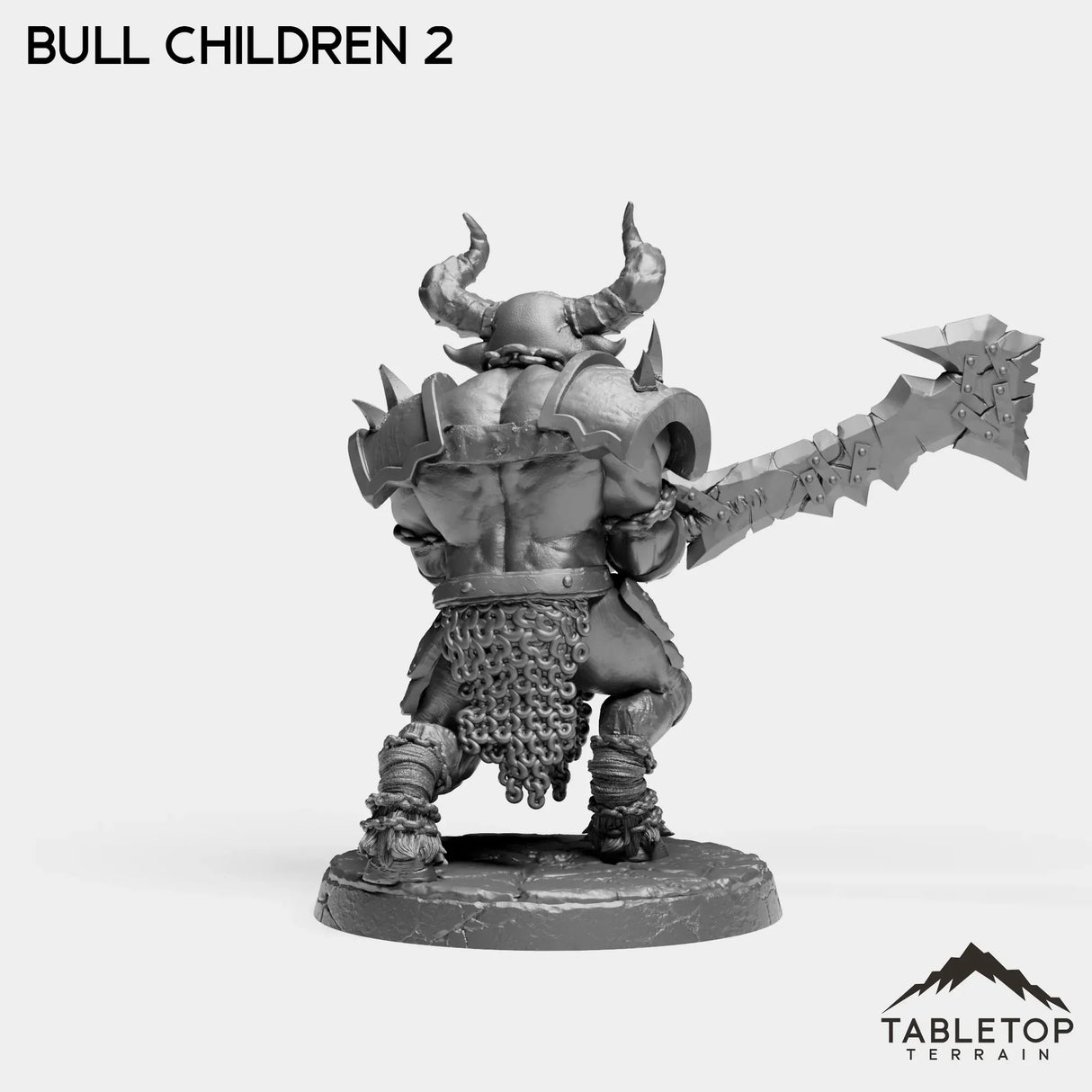 Tabletop Terrain Miniature Bull Children - The Cult of Alteration