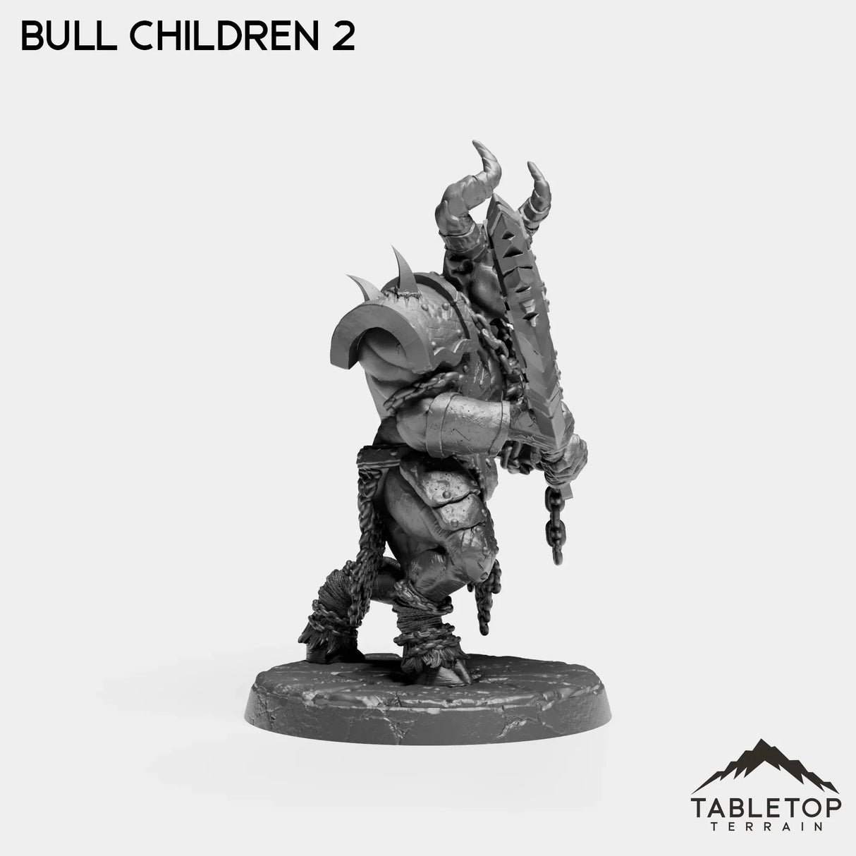 Tabletop Terrain Miniature Bull Children - The Cult of Alteration