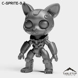 Tabletop Terrain Miniature C-Sprite-9 2 C-Sprite-9 - Bomber Girls