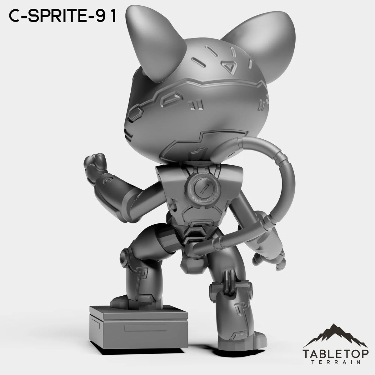 Tabletop Terrain Miniature C-Sprite-9 - Bomber Girls