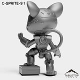 Tabletop Terrain Miniature C-Sprite-9 - Bomber Girls