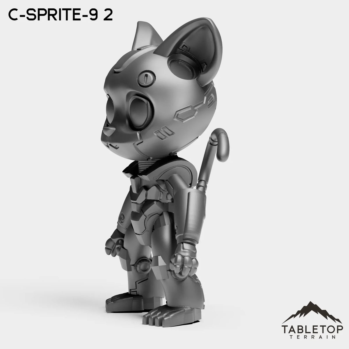 Tabletop Terrain Miniature C-Sprite-9 - Bomber Girls