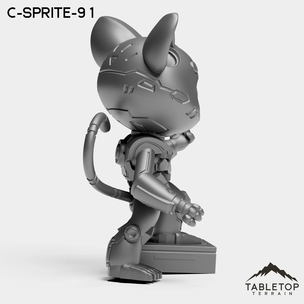 Tabletop Terrain Miniature C-Sprite-9 - Bomber Girls