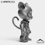Tabletop Terrain Miniature C-Sprite-9 - Bomber Girls