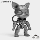 Tabletop Terrain Miniature C-Sprite-9 - Bomber Girls