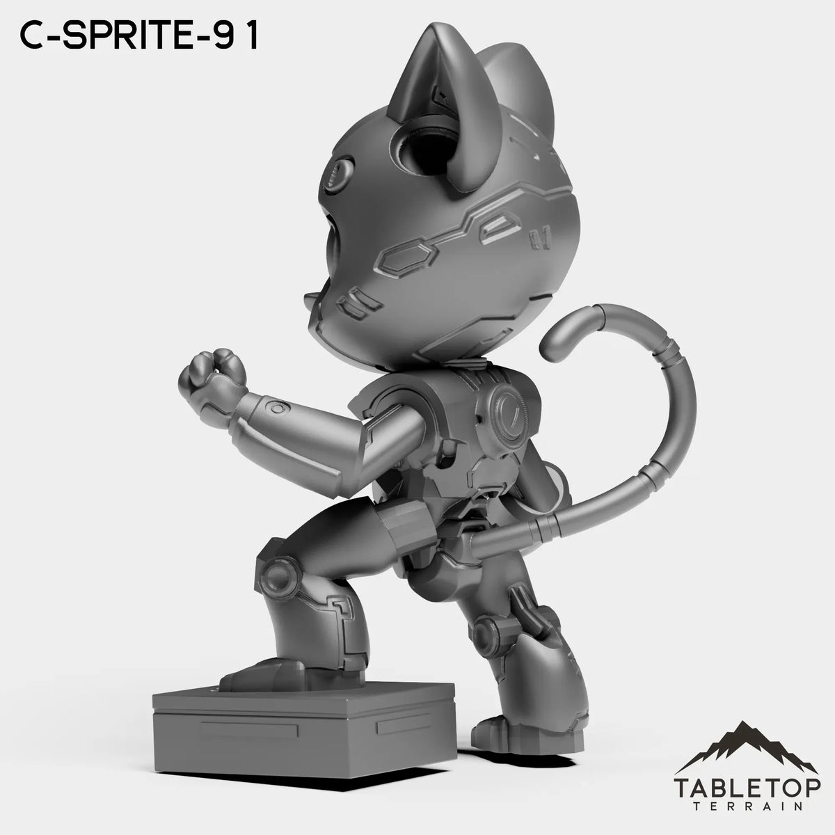 Tabletop Terrain Miniature C-Sprite-9 - Bomber Girls