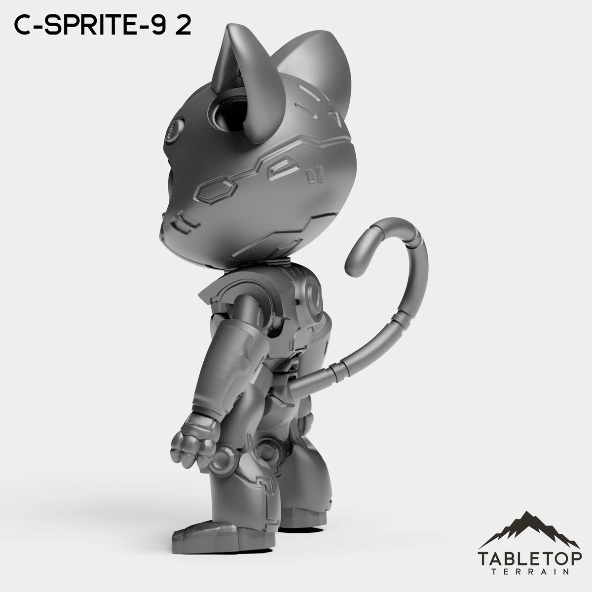 Tabletop Terrain Miniature C-Sprite-9 - Bomber Girls