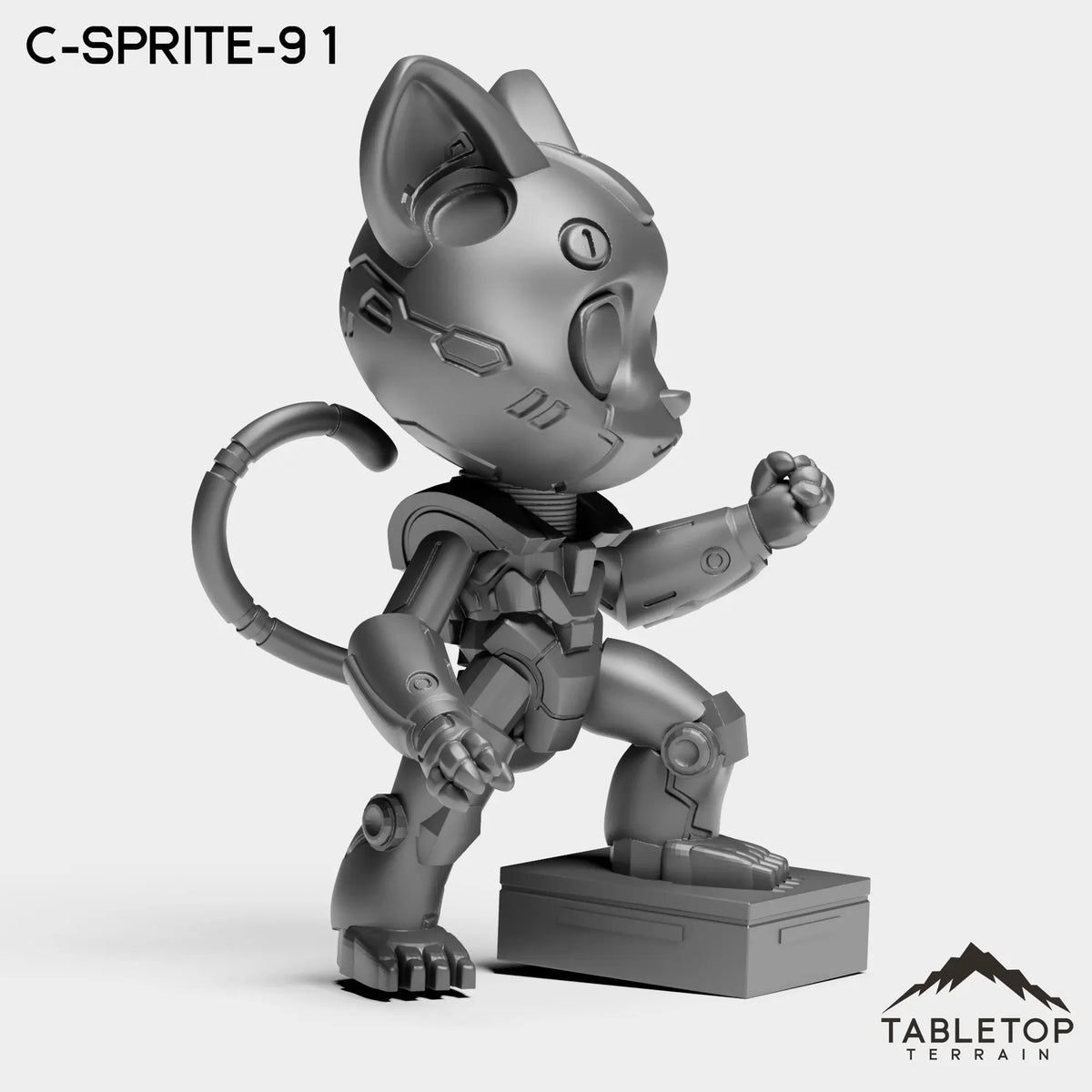 Tabletop Terrain Miniature C-Sprite-9 - Bomber Girls