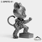 Tabletop Terrain Miniature C-Sprite-9 - Bomber Girls