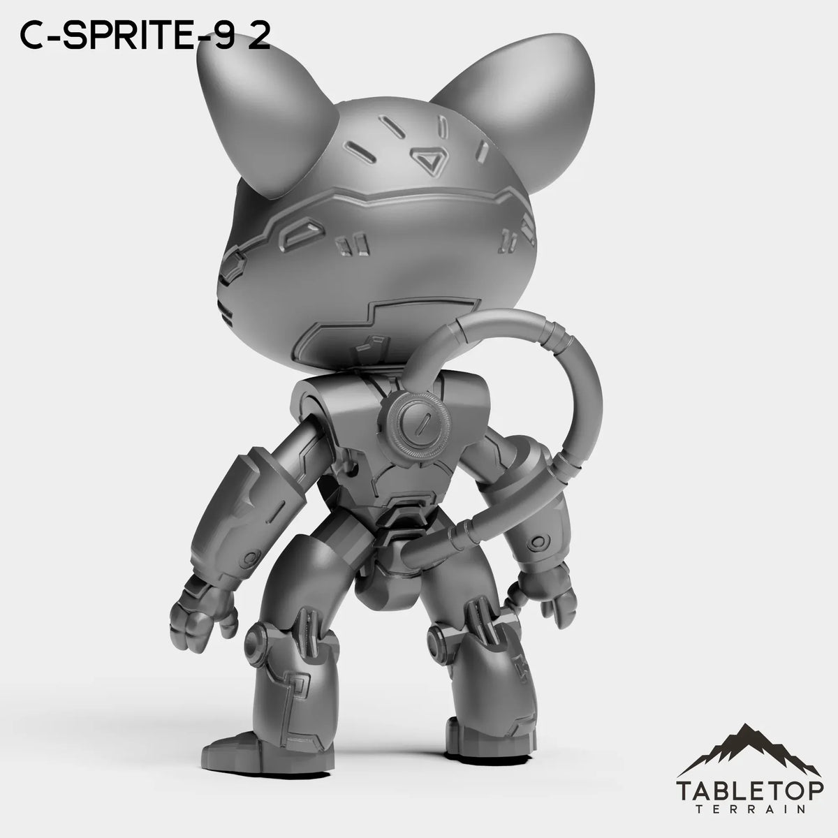 Tabletop Terrain Miniature C-Sprite-9 - Bomber Girls