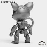 Tabletop Terrain Miniature C-Sprite-9 - Bomber Girls