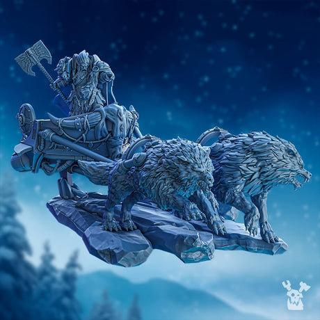 Tabletop Terrain Miniature Cand'Marr on Thunder Chariot