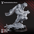 Tabletop Terrain Miniature Captain Carl Jenkins