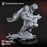 Tabletop Terrain Miniature Captain Carl Jenkins