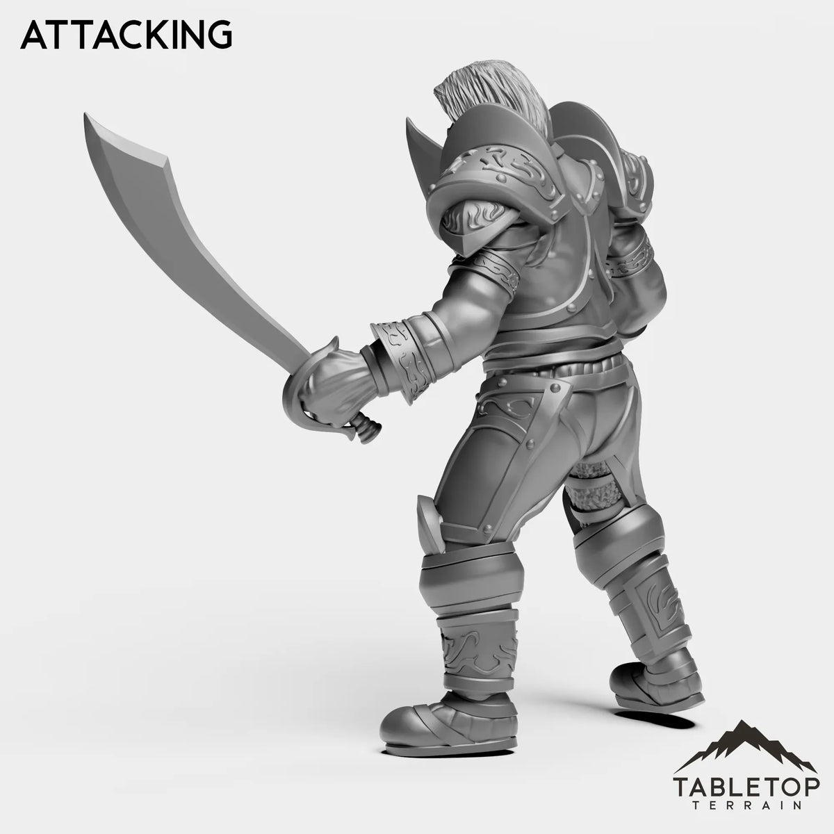 Tabletop Terrain Miniature Captain Edwin
