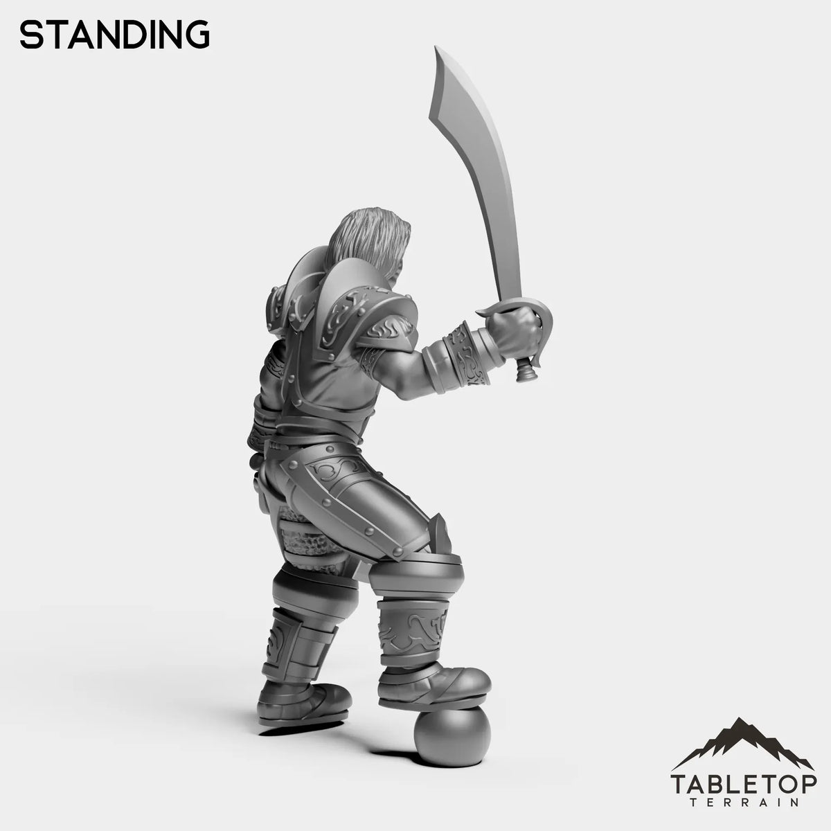 Tabletop Terrain Miniature Captain Edwin