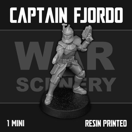 Tabletop Terrain Miniature Captain Fjordo