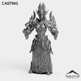 Tabletop Terrain Miniature Casting Darkness Mage Female