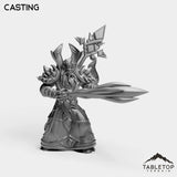 Tabletop Terrain Miniature Casting Exiled Mage