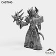 Tabletop Terrain Miniature Casting Exiled Mage Female