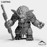 Tabletop Terrain Miniature Casting Furbolg Caster