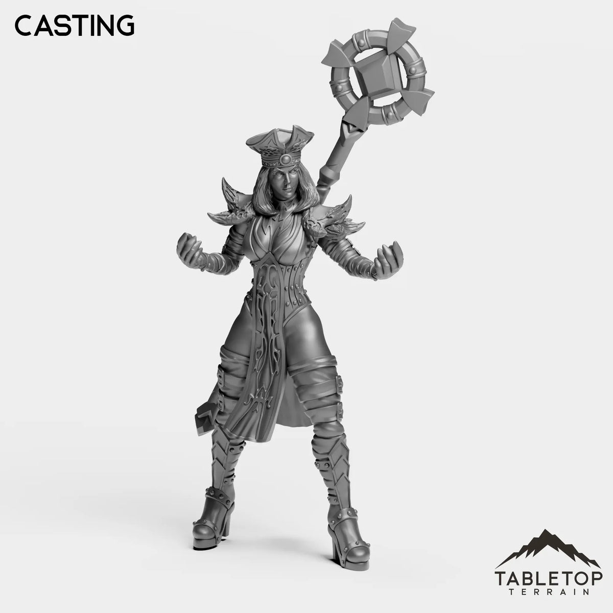 Tabletop Terrain Miniature Casting High Inquisitor
