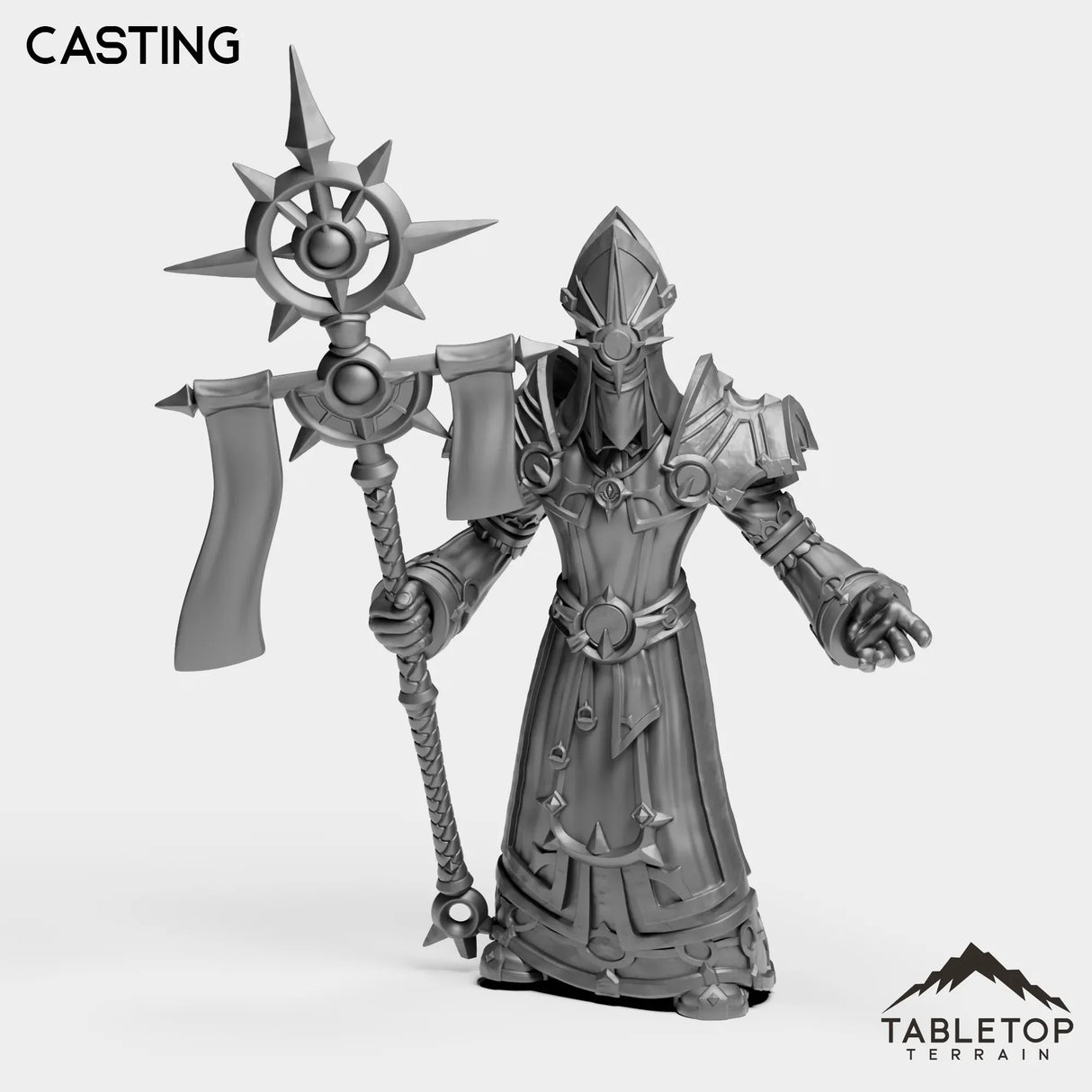 Tabletop Terrain Miniature Casting Highland Caster