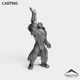 Tabletop Terrain Miniature Casting Human Priest King