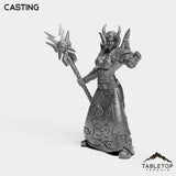 Tabletop Terrain Miniature Casting Human Warlock Tier 1 Female