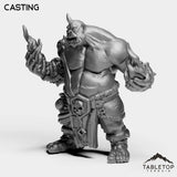 Tabletop Terrain Miniature Casting Ogre Magi 1
