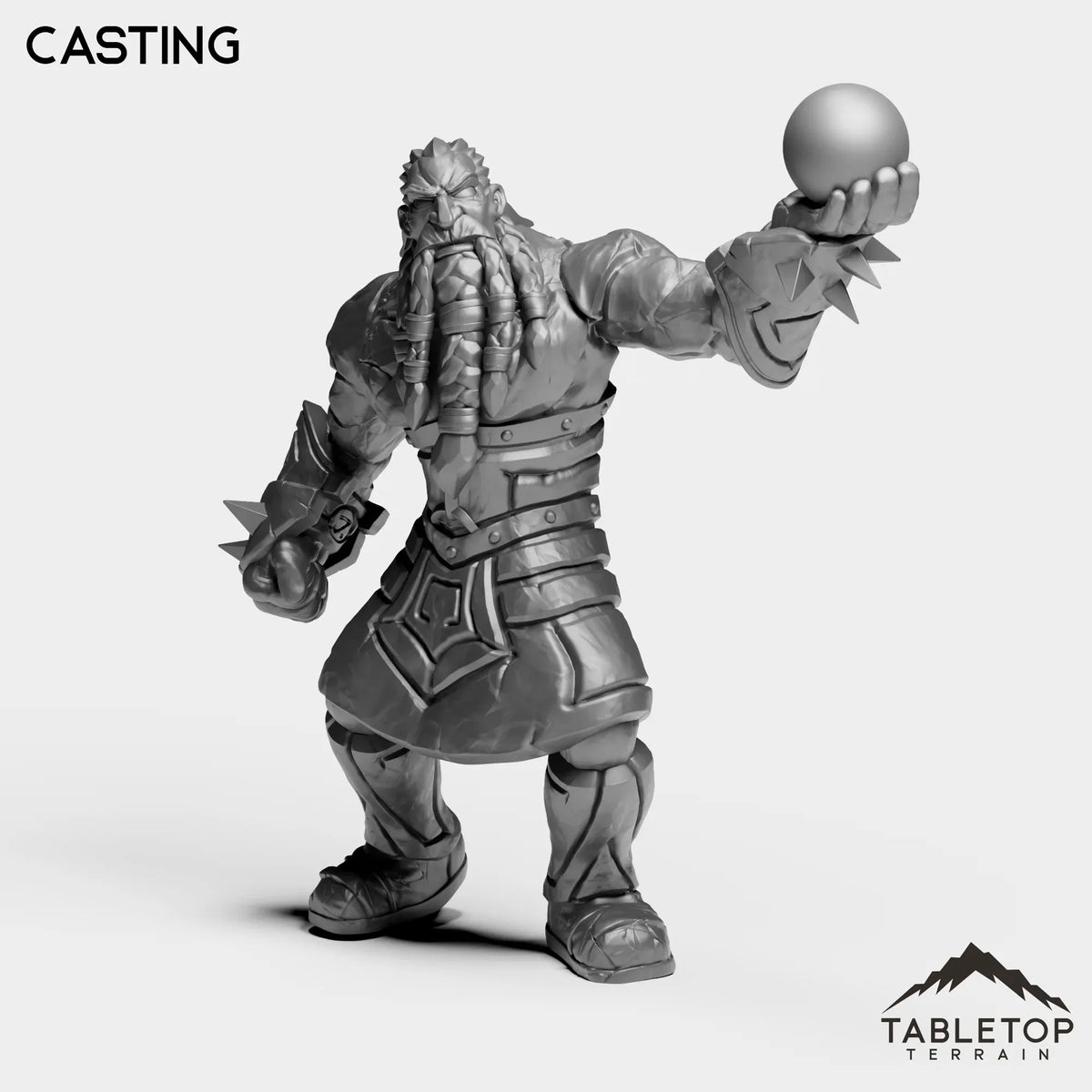 Tabletop Terrain Miniature Casting The Runemaster