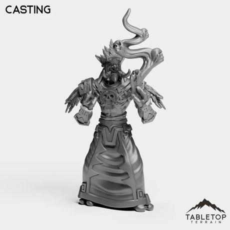 Tabletop Terrain Miniature Casting Troll Tribe Priest