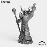 Tabletop Terrain Miniature Casting Unclean Warlock