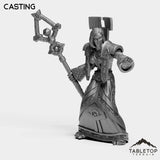 Tabletop Terrain Miniature Casting Undead Priest Female Tier 1