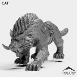 Tabletop Terrain Miniature Cat Troll Druid Forms
