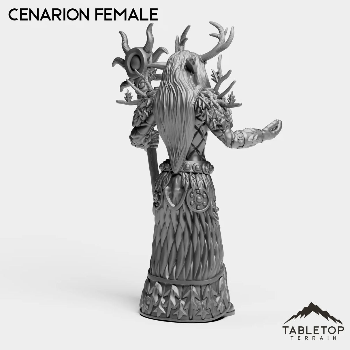 Tabletop Terrain Miniature Cenarion Female