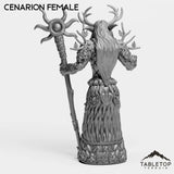 Tabletop Terrain Miniature Cenarion Female