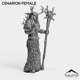 Tabletop Terrain Miniature Cenarion Female
