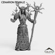 Tabletop Terrain Miniature Cenarion Female