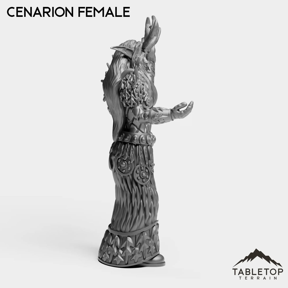 Tabletop Terrain Miniature Cenarion Female