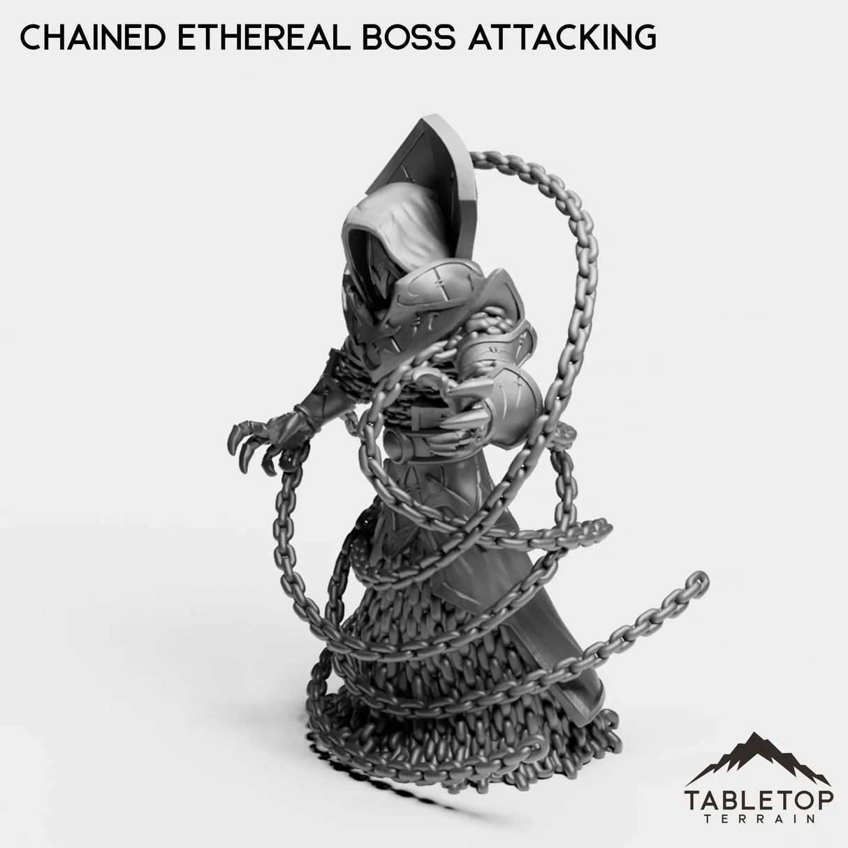 Tabletop Terrain Miniature Chained Ethereal Boss