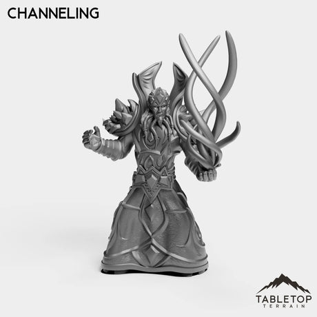 Tabletop Terrain Miniature Channeling Exiled Mage