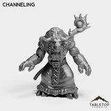 Tabletop Terrain Miniature channeling Minotaur Druid Starter