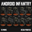 Tabletop Terrain Miniature Chaos Android Infantry