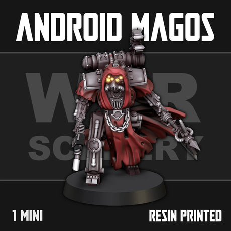 Tabletop Terrain Miniature Chaos Android Magos