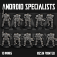 Tabletop Terrain Miniature Chaos Android Specialists
