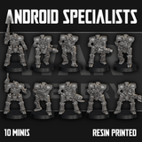 Tabletop Terrain Miniature Chaos Android Specialists