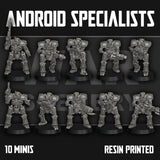 Tabletop Terrain Miniature Chaos Android Specialists