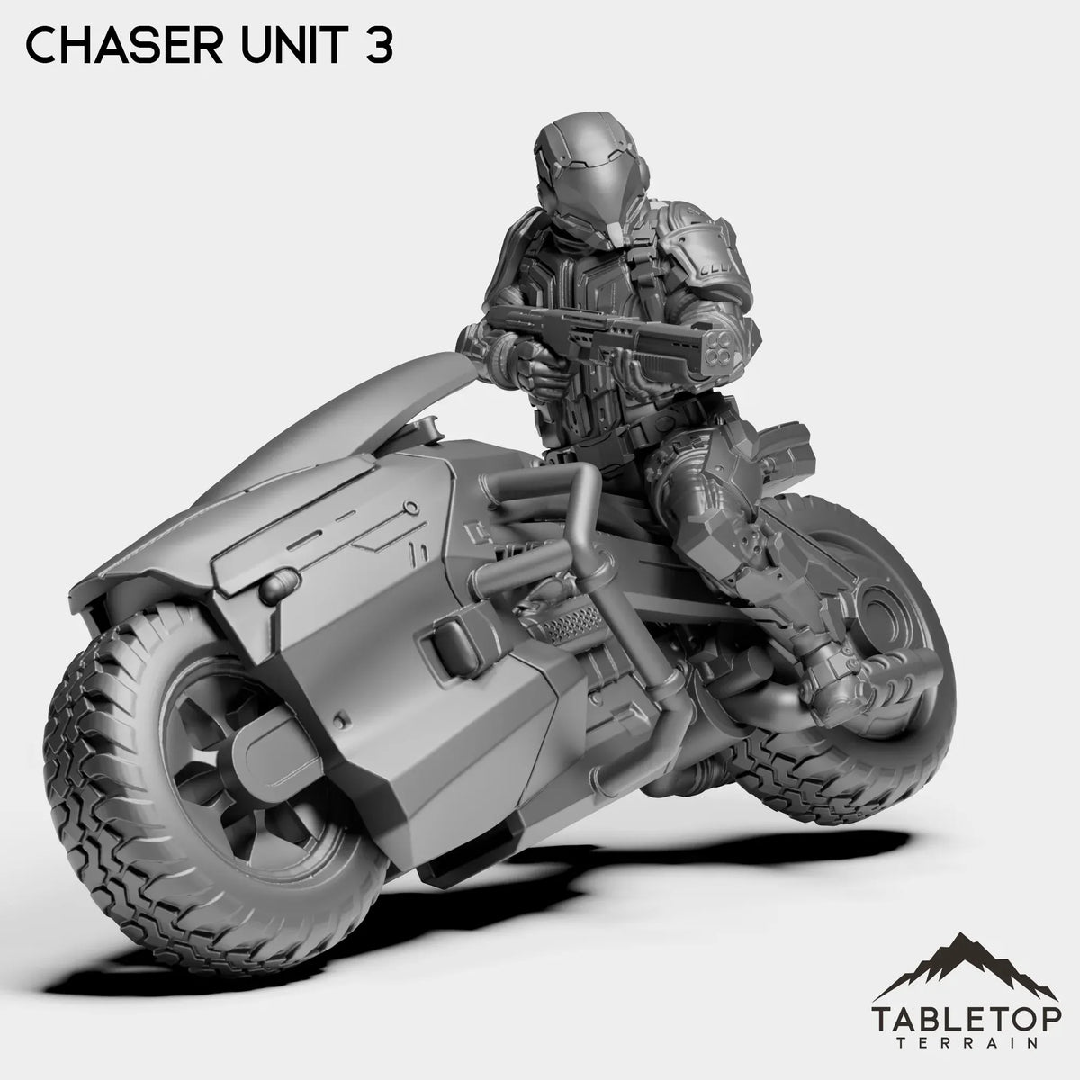 Tabletop Terrain Miniature Chaser Unit 3 Chaser Unit