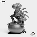 Tabletop Terrain Miniature Chef Captain Pastry